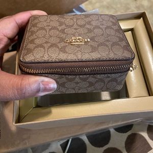 Coach jewelry box